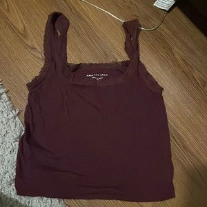 American eagle purple tank top